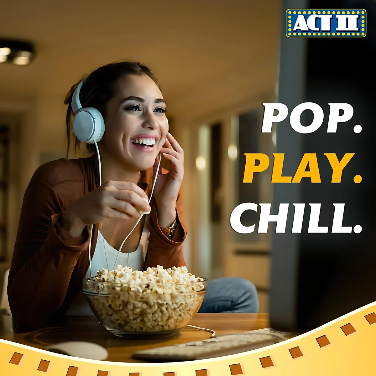 Butter Blast Flavour Instant Popcorn
