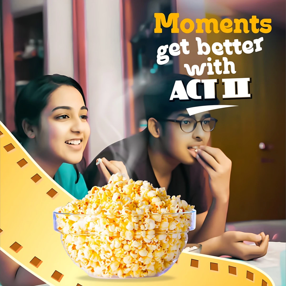 Butter Blast Flavour Instant Popcorn