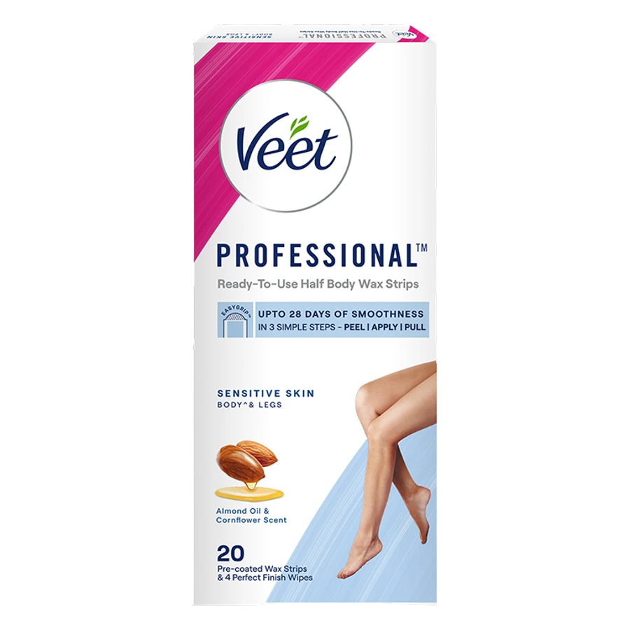 Professional Ready-to-use Wax Strips for Sensitive Skin