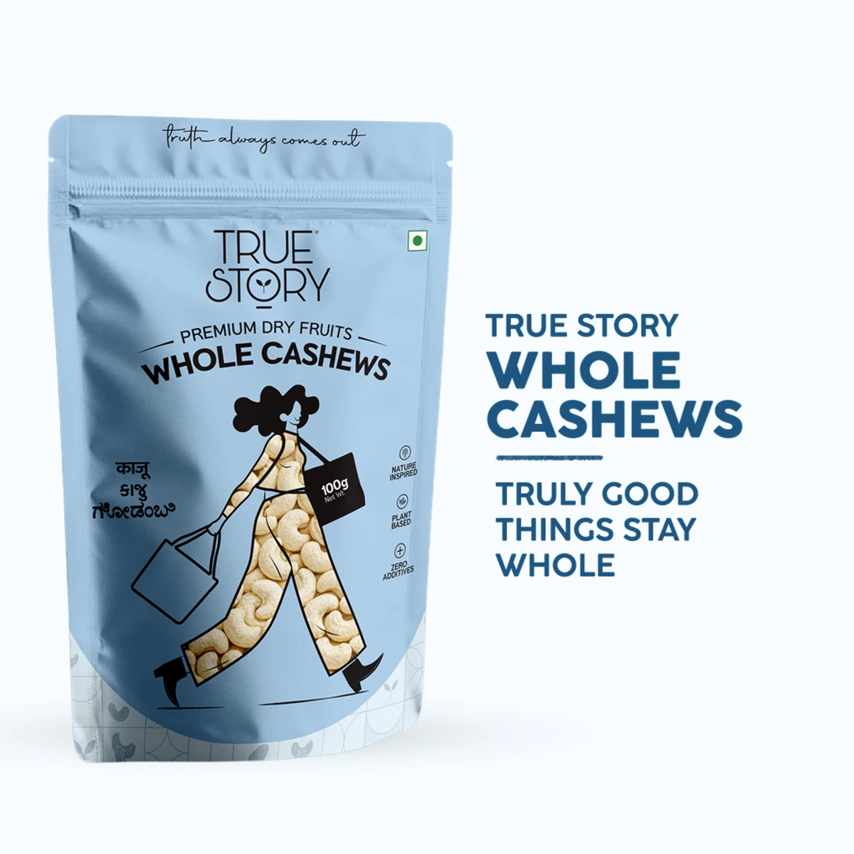 Premium Dry Fruits Whole Cashews (Kaju)