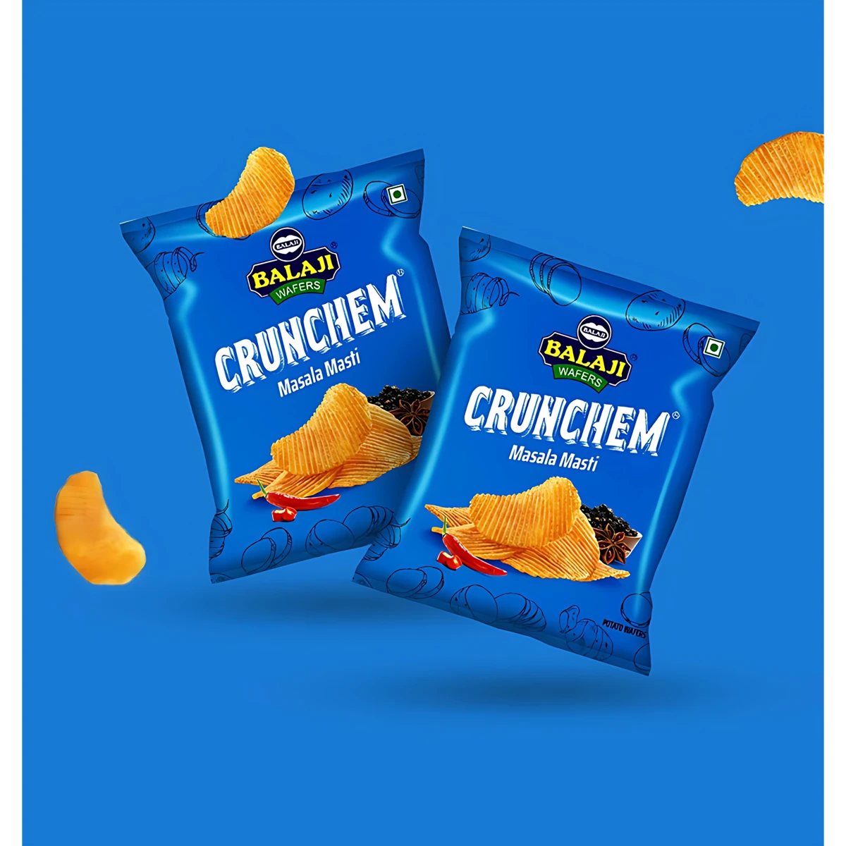 Crunchem Masala Masti Wafers