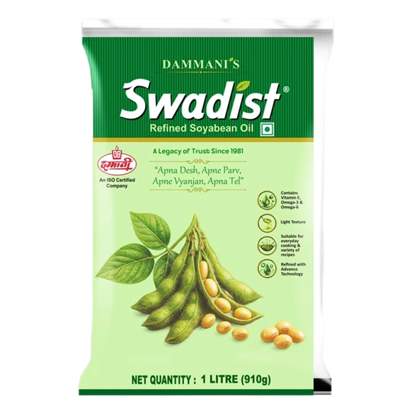 Dammani Swadist Refined Soyabean Oil