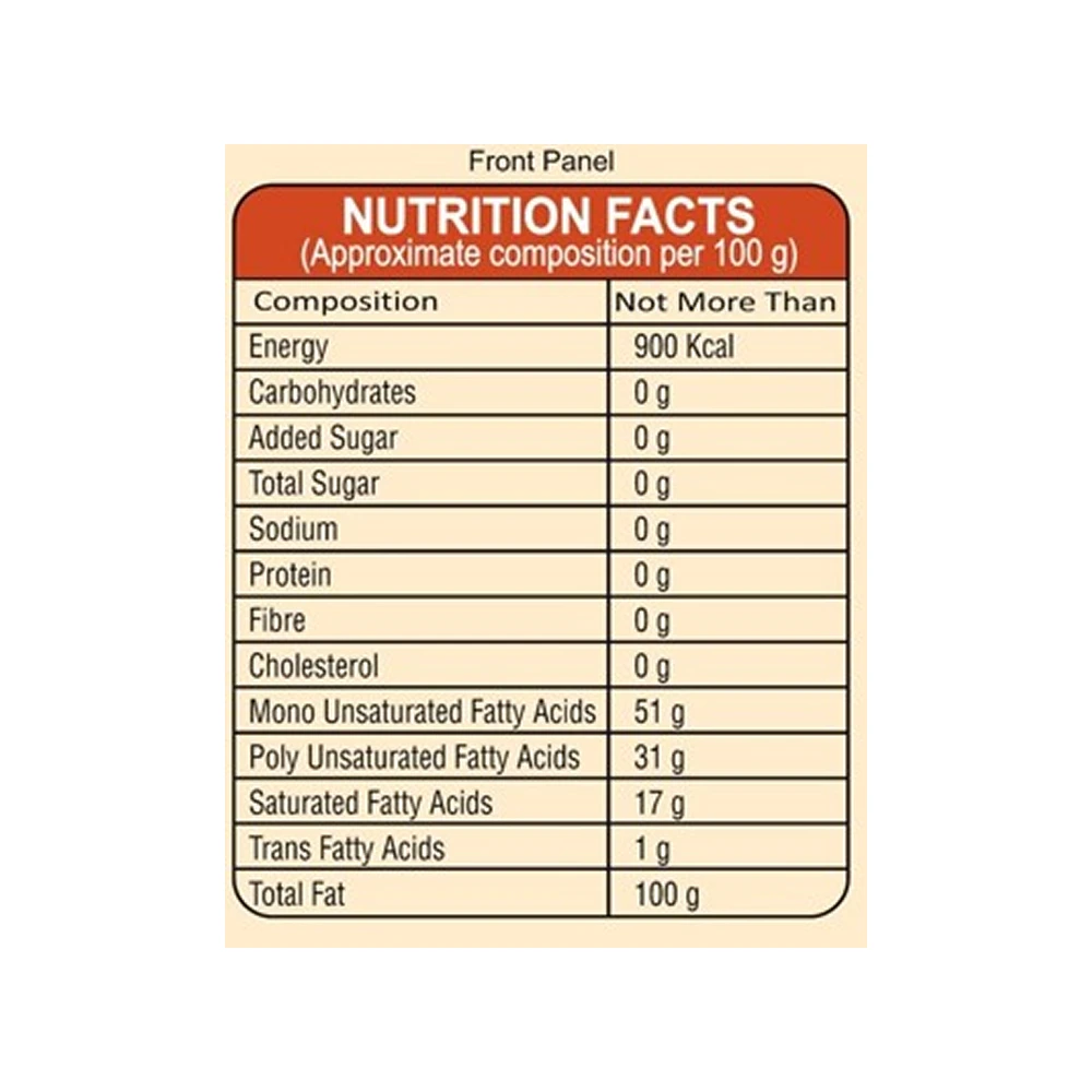 Premium Filtered Groundnut Oil