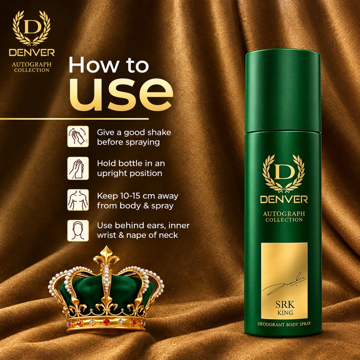 Autograph Collection SRK King Deodorant Body Spray
