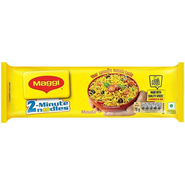 Nestle Maggi 2-Minute Instant Masala Noodles, 8 in 1