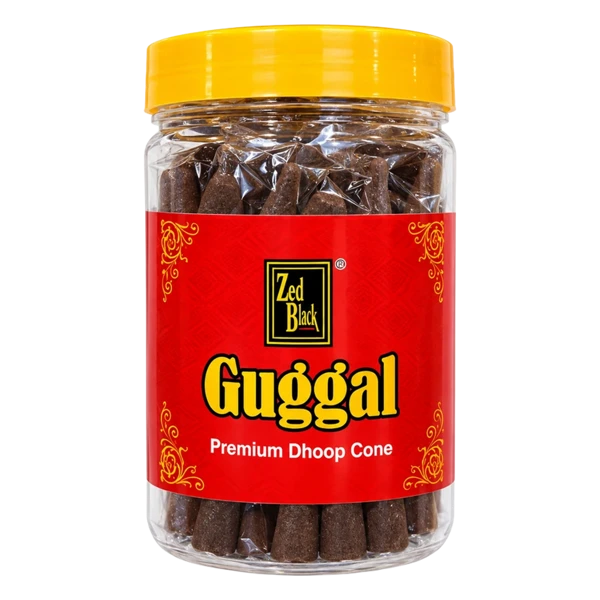 Zed Black Guggal Premium Dhoop Cone
