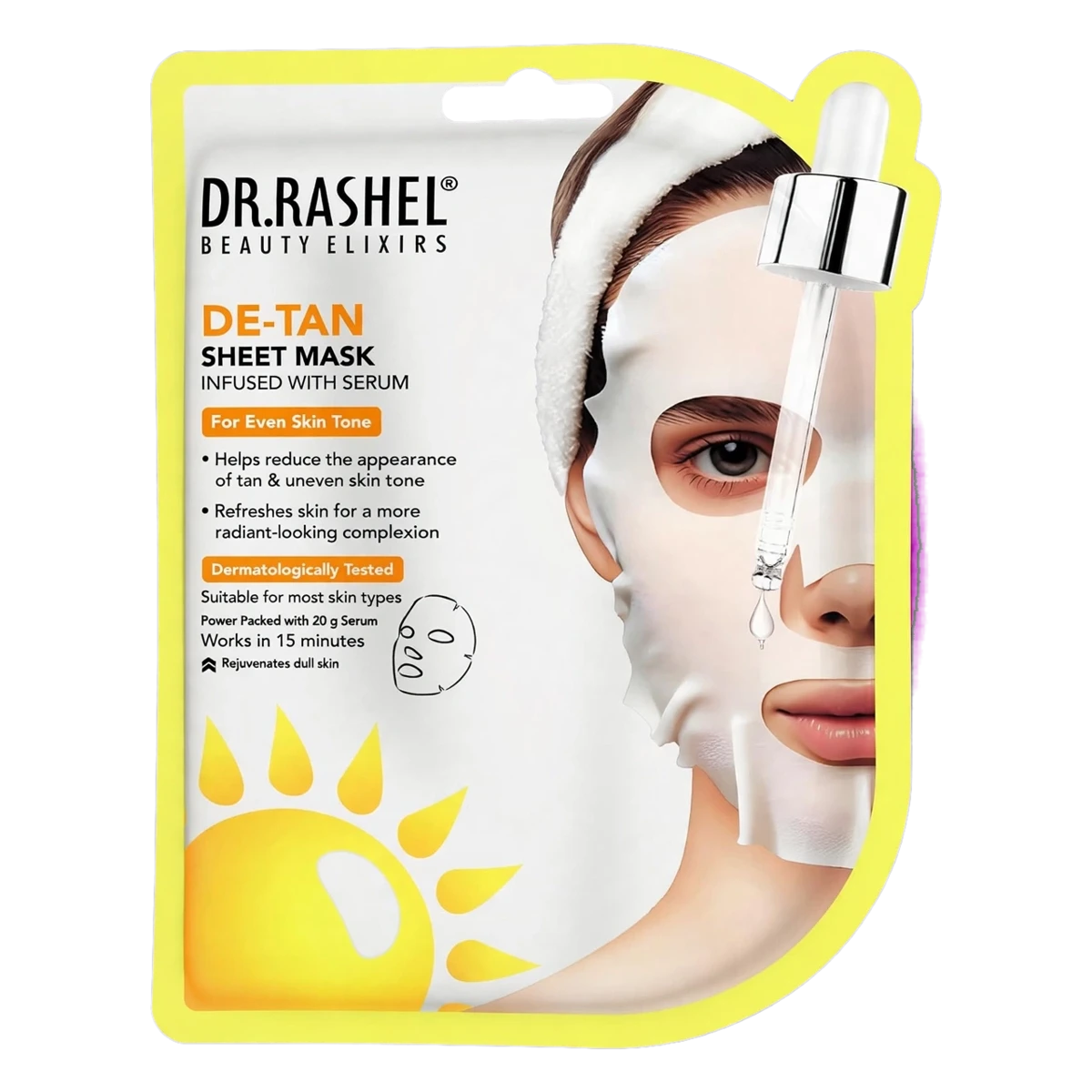De-Tan Face Sheet Mask