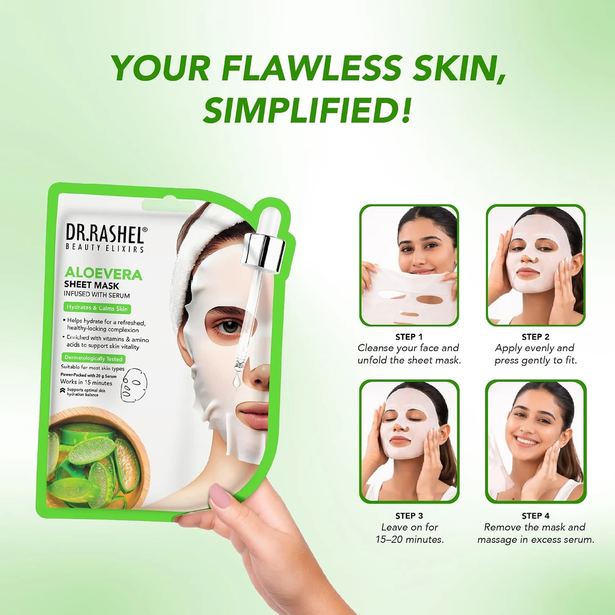Aloevera Sheet Mask