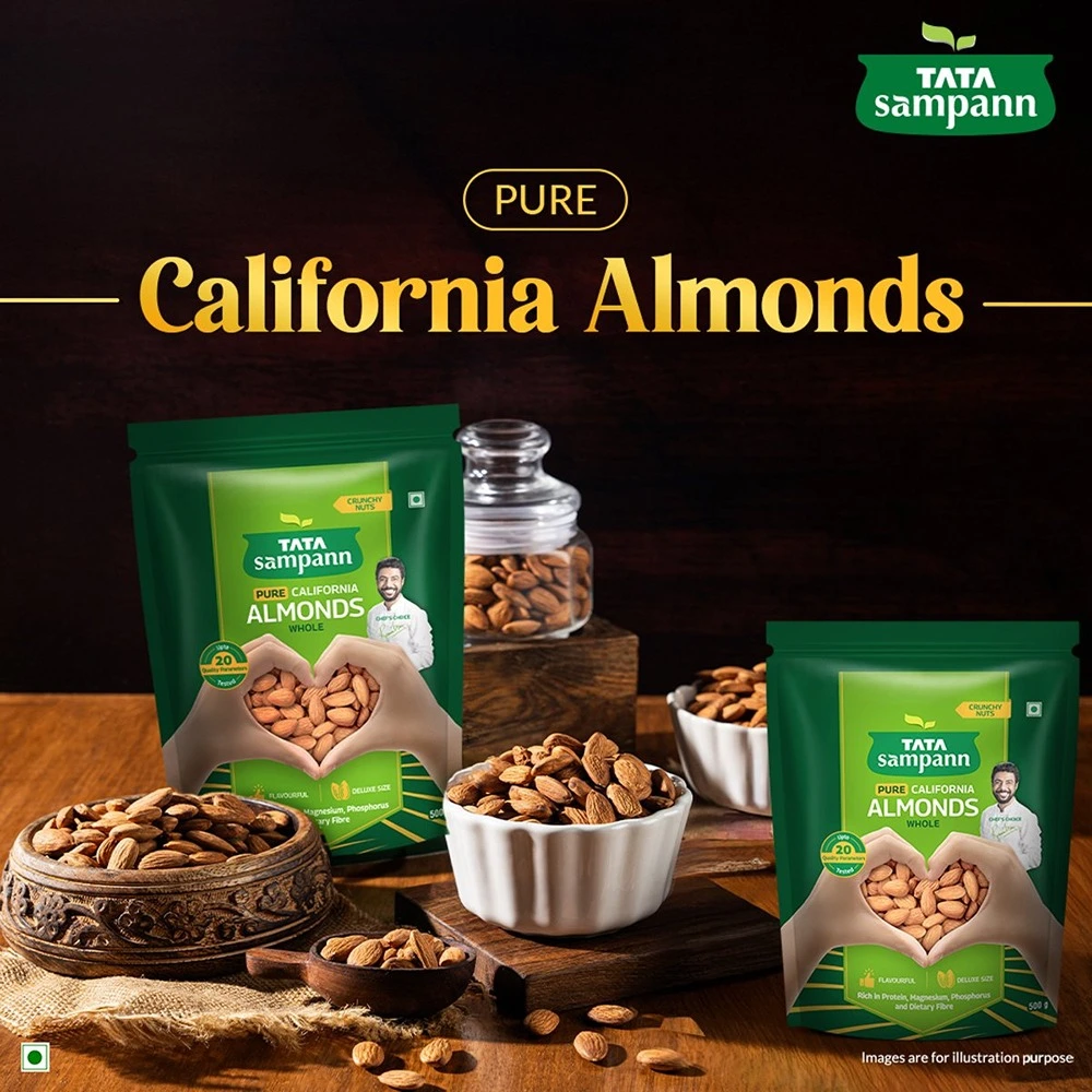 Sampann California Almonds Whole