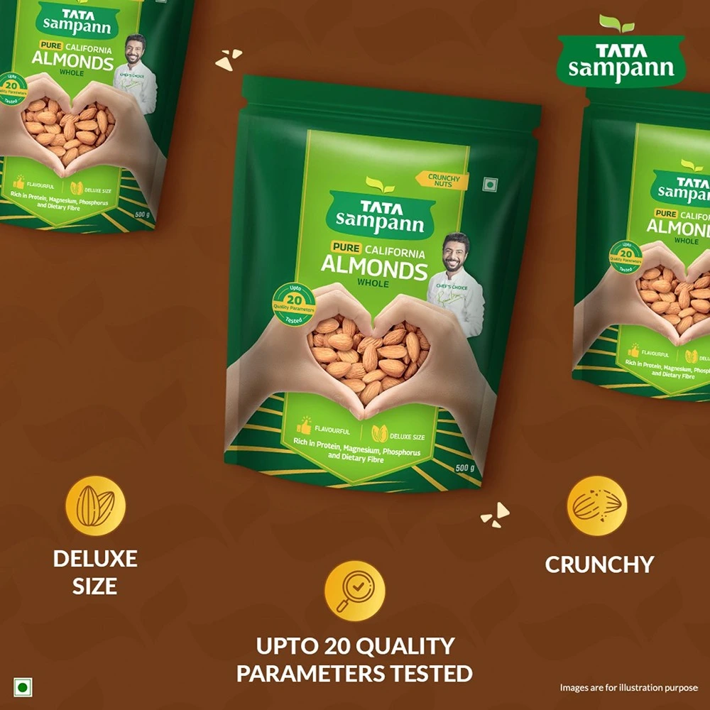Sampann California Almonds Whole