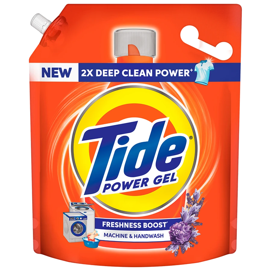Machine and Handwash Power Gel Liquid Detergent