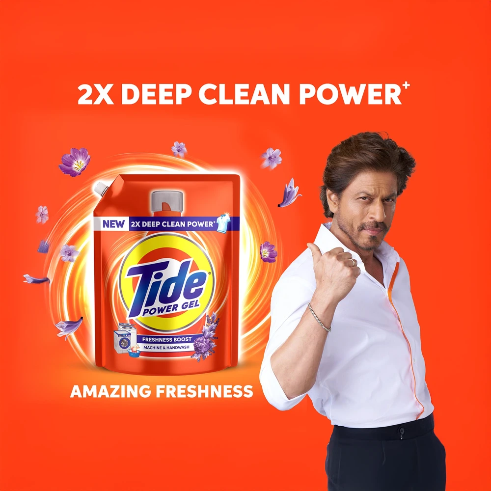 Machine and Handwash Power Gel Liquid Detergent