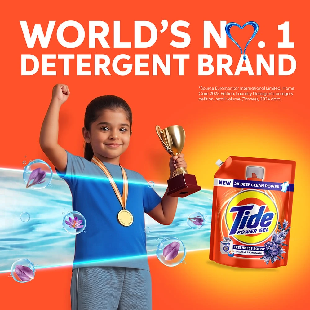 Machine and Handwash Power Gel Liquid Detergent
