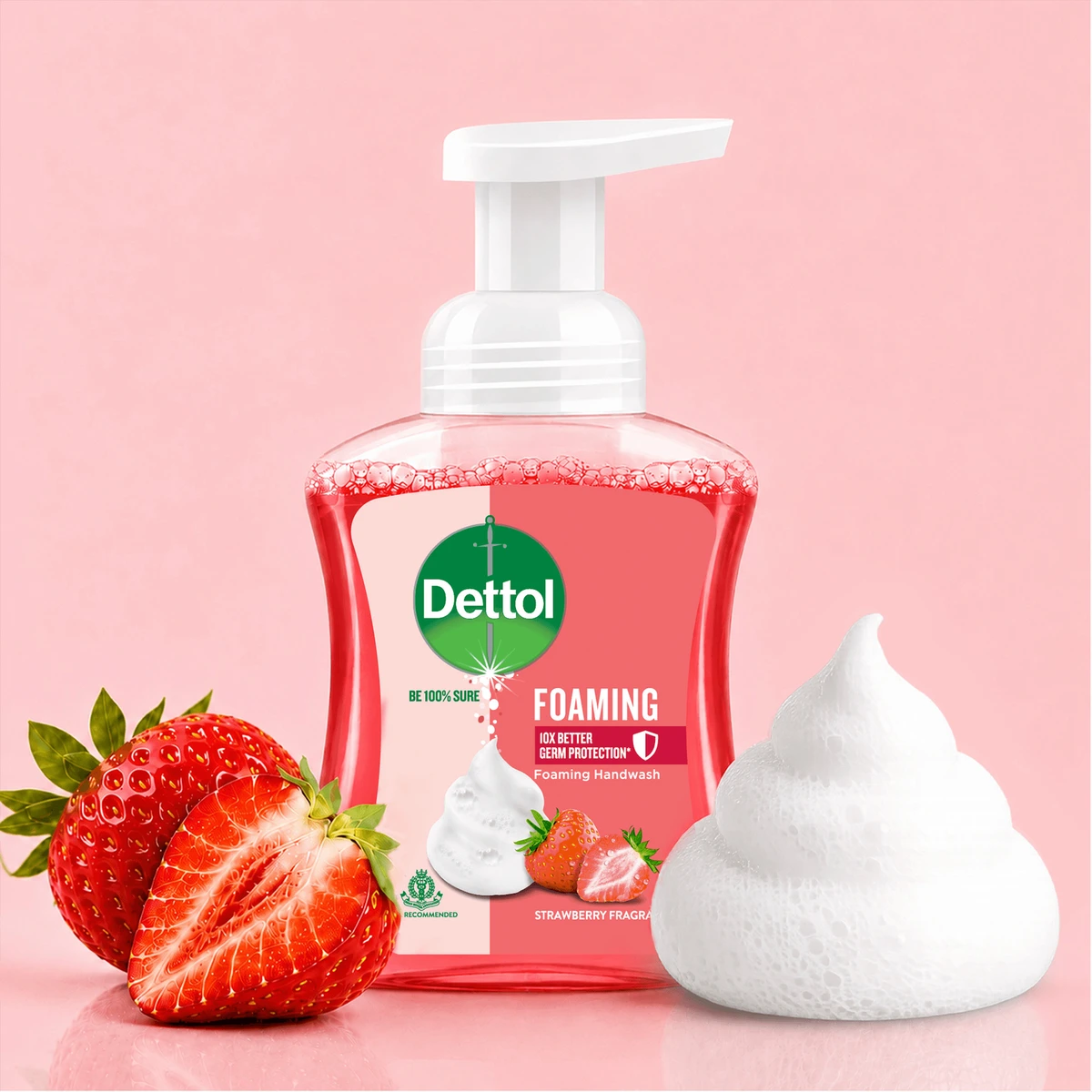 Strawberry Fragrance Foaming Handwash
