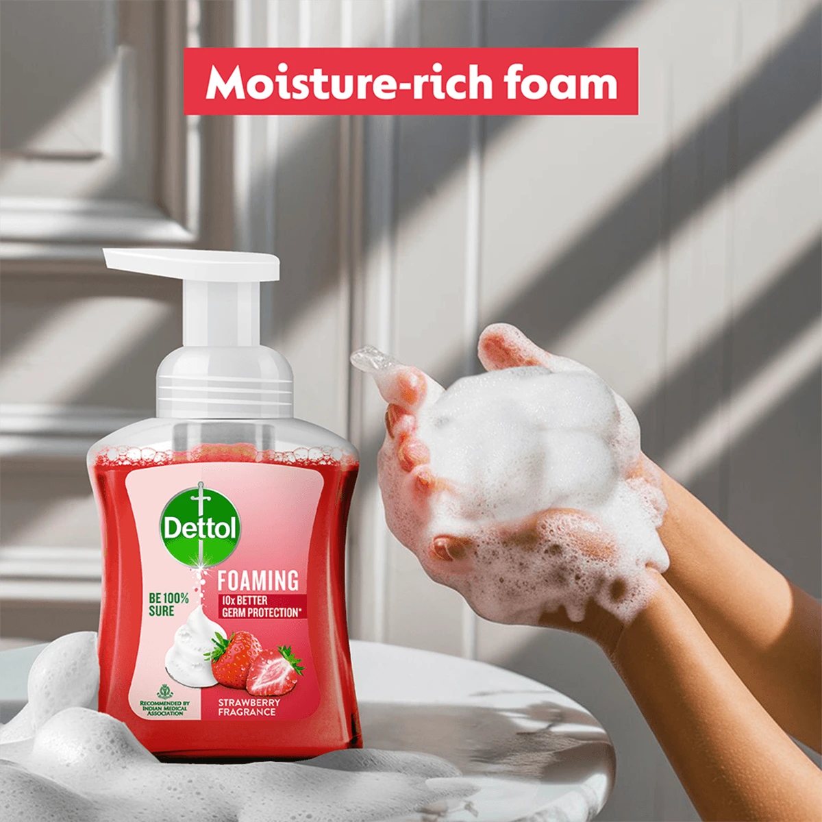 Strawberry Fragrance Foaming Handwash