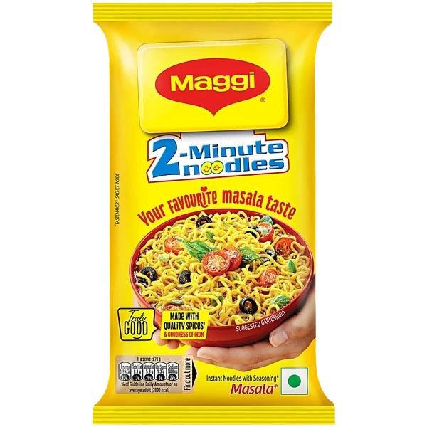 Nestle Maggi 2-Minute Instant Masala Noodles, 2 in 1