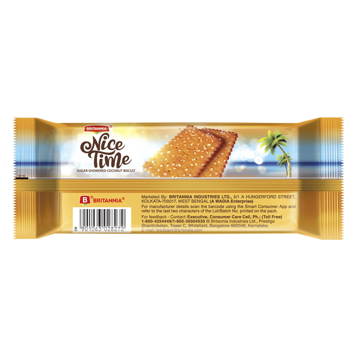 Nice Time Sugar Showered Coconut Biscuits