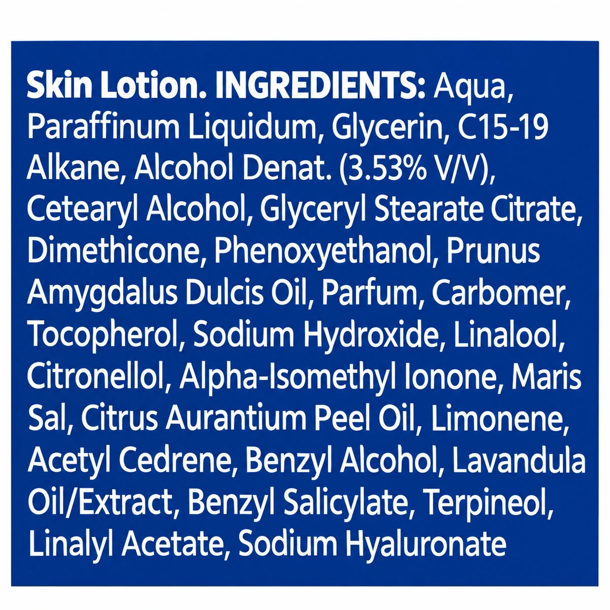 Nourishing Lotion Body Milk