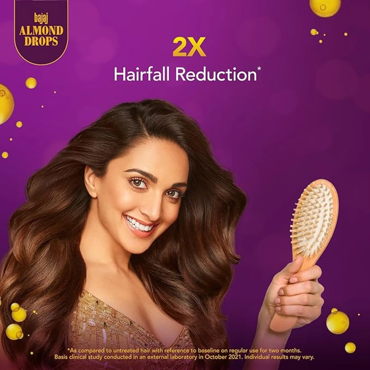Almond Drops 6X Vitamin E Nourishment Non Sticky Hair Oil