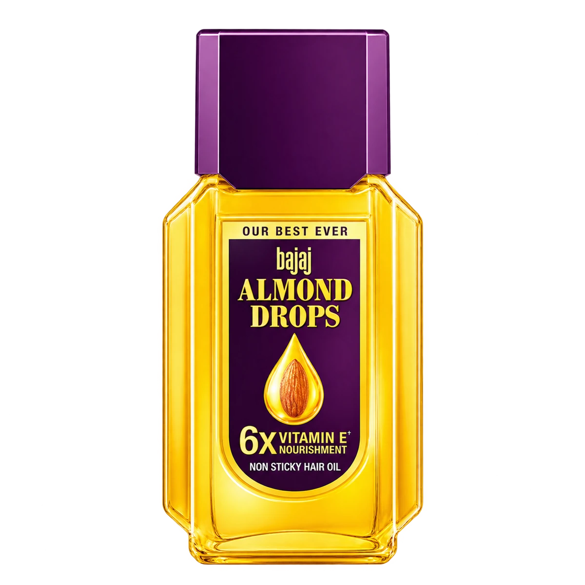 Almond Drops 6X Vitamin E Nourishment Non Sticky Hair Oil