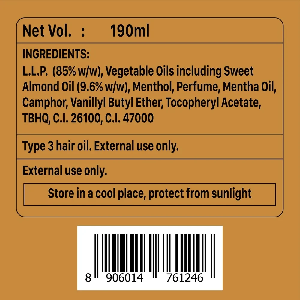 Almond Drops 6X Vitamin E Nourishment Non Sticky Hair Oil