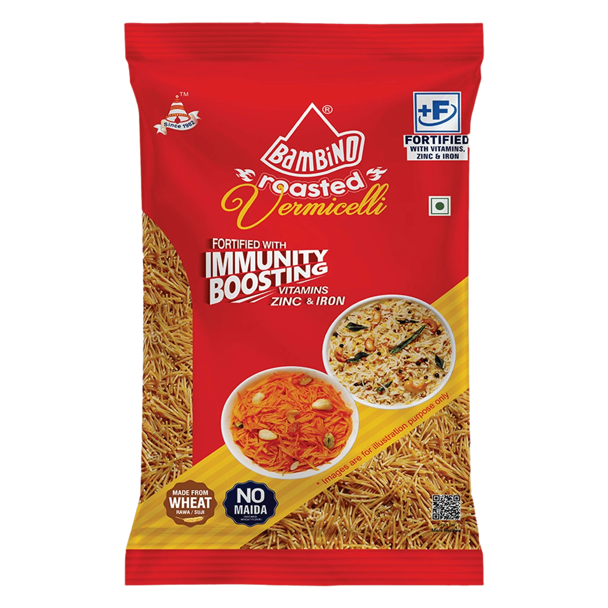 Roasted Wheat Vermicelli (No Maida)