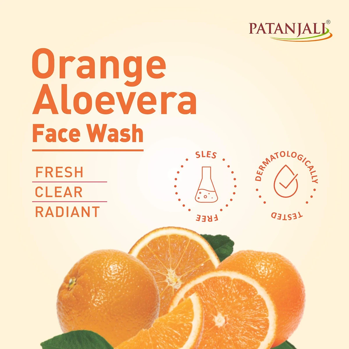 Orange Aloevera Face Wash