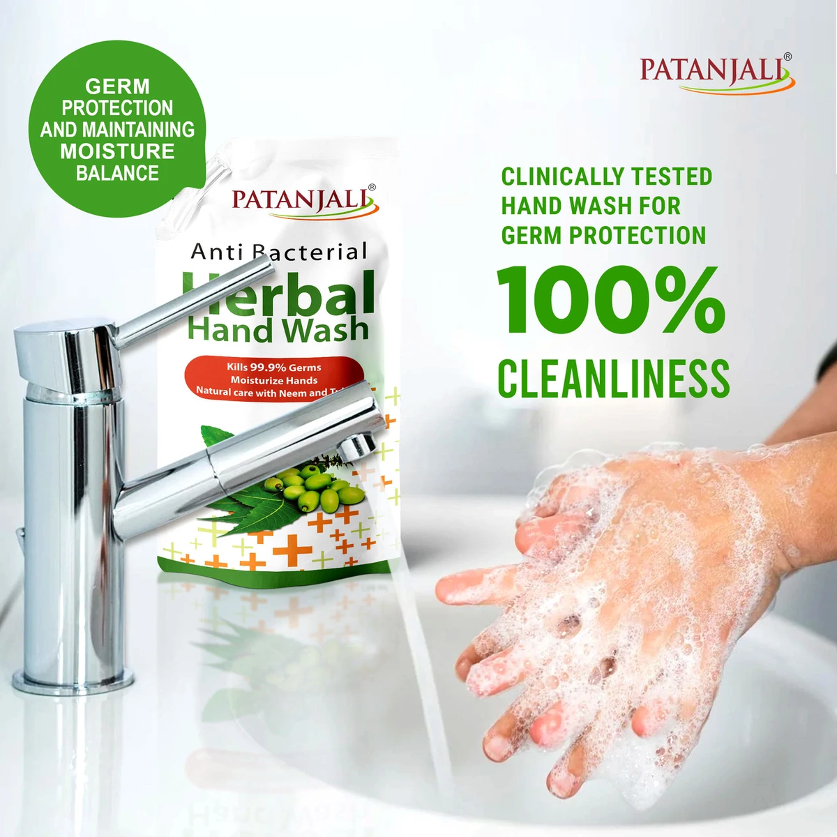 Anti Bacterial Herbal Handwash Refill