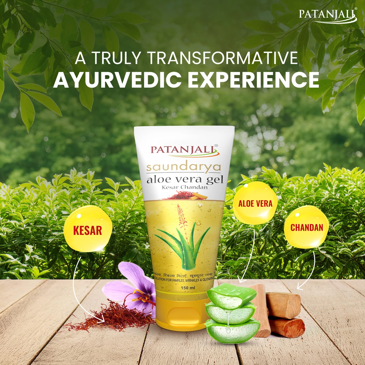 Saundarya Kesar Chandan Aloevera Gel