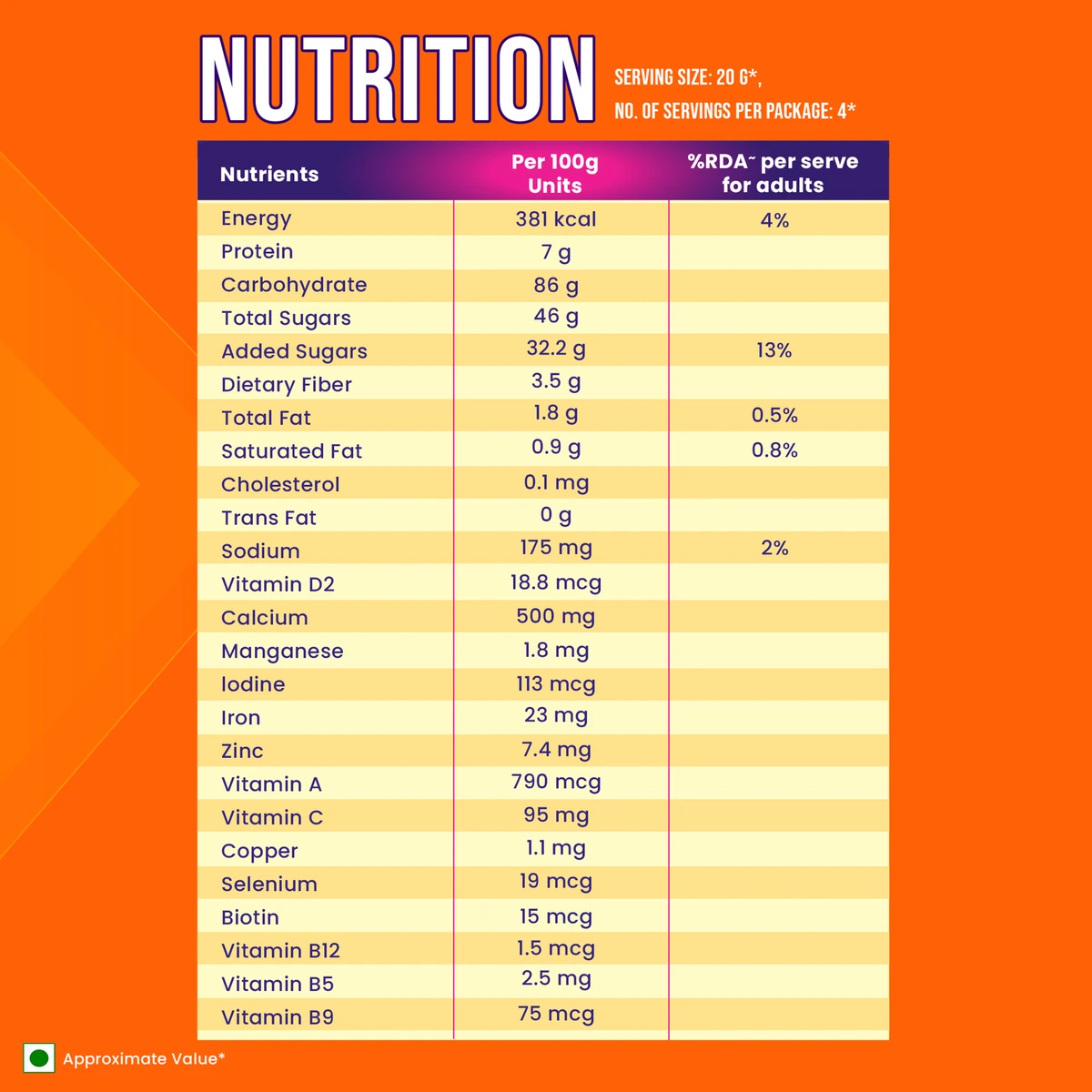 Bournvita Chocolate Nutrition Drink Mix