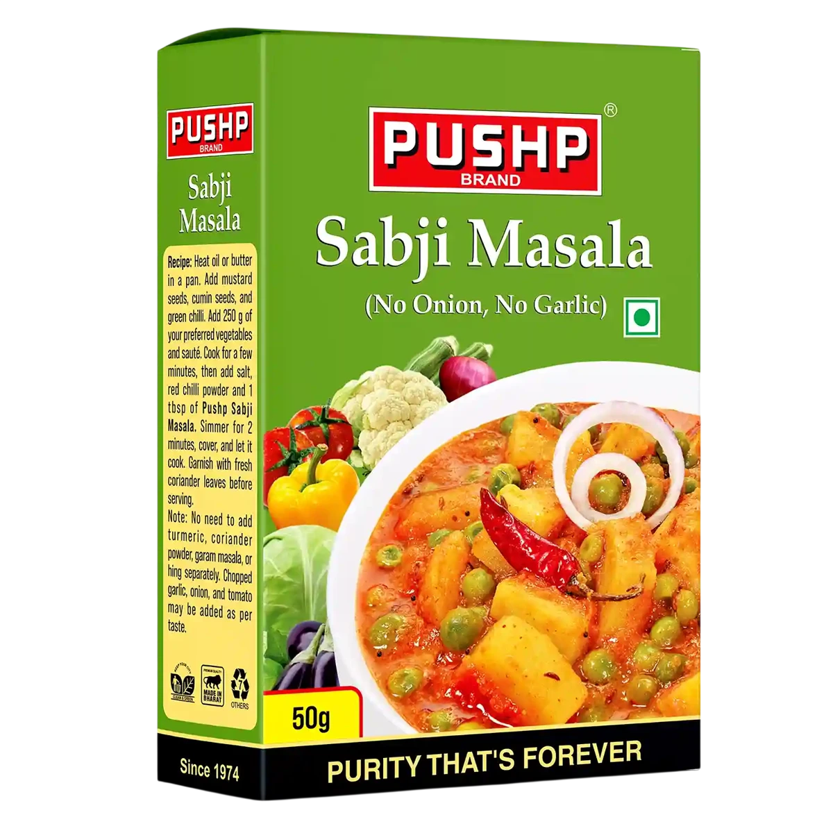 Sabji Masala Powder (No Onion, No Garlic)