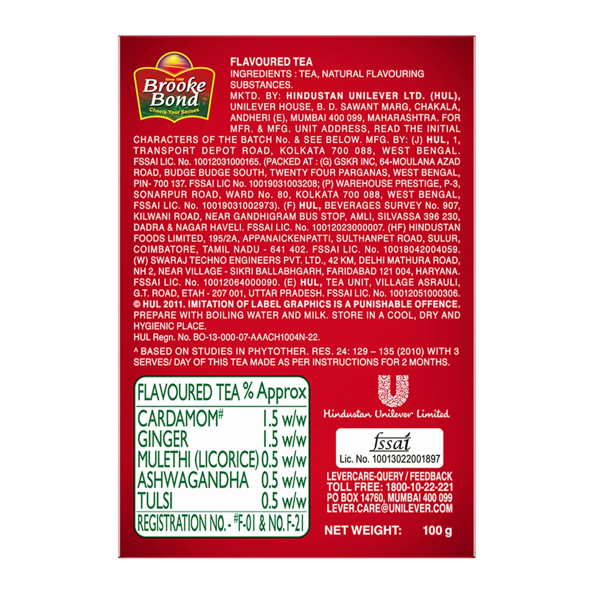 Red Label Natural Care Tea