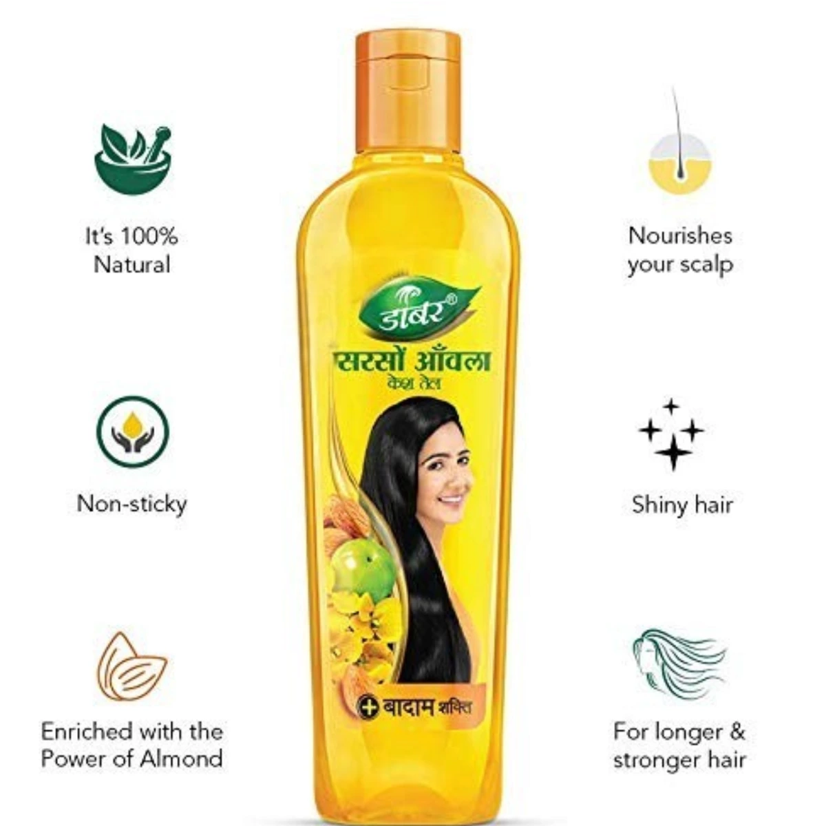 Sarson Amla Badam Shakti Hair Oil
