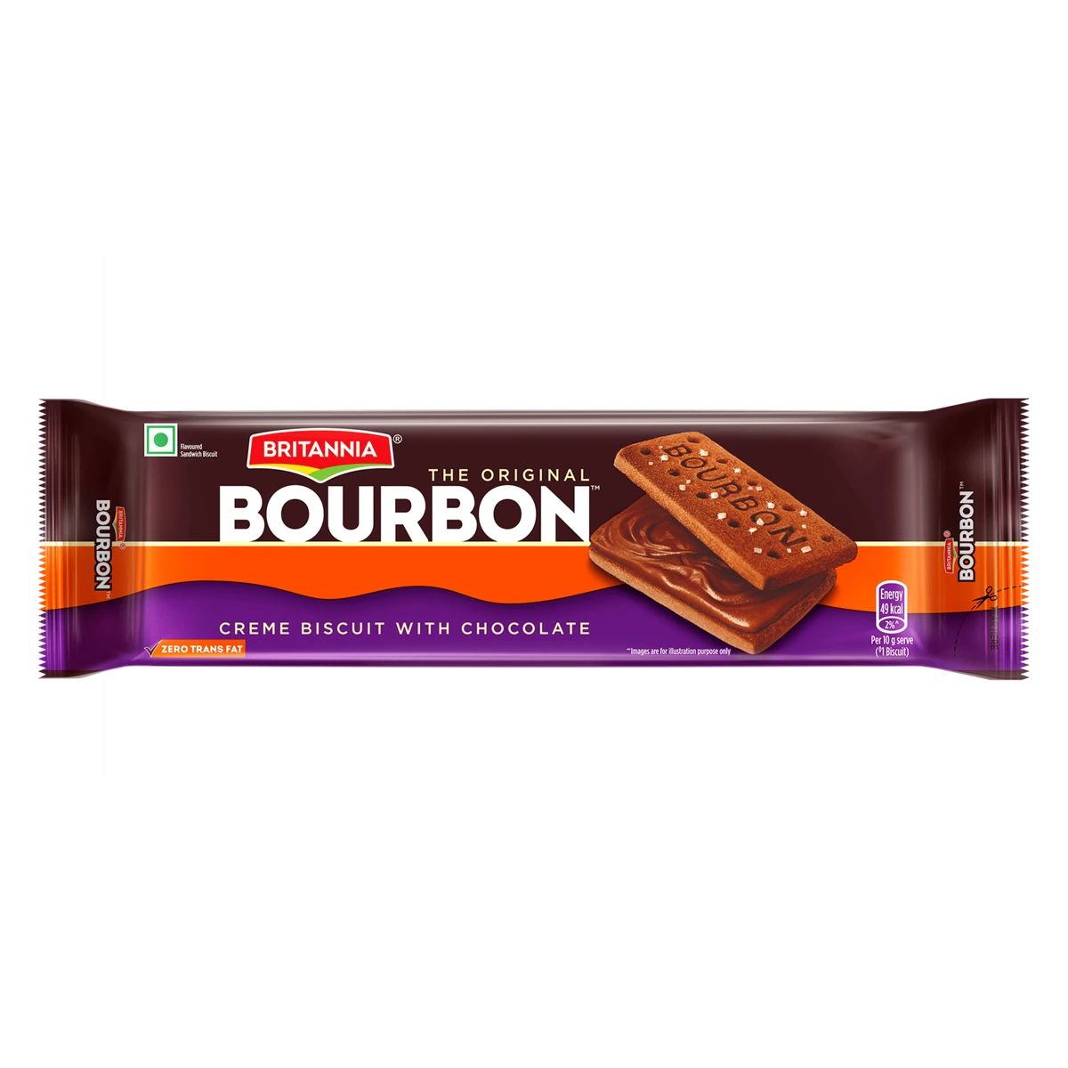 Original Bourbon Crème Biscuit With Chocolate