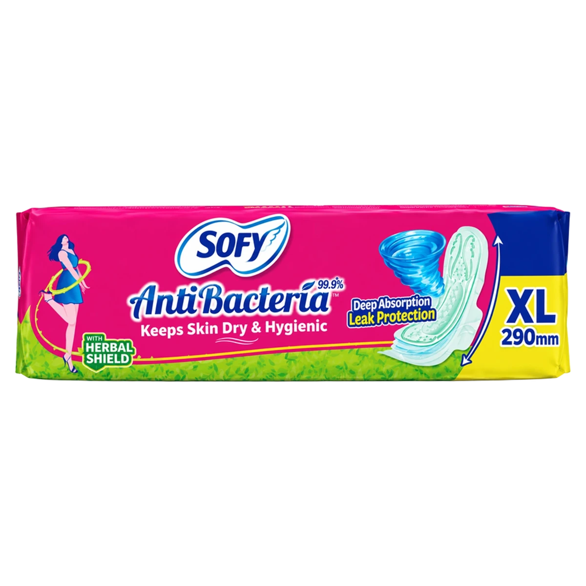 Anti Bacteria XL Sanitary Pads