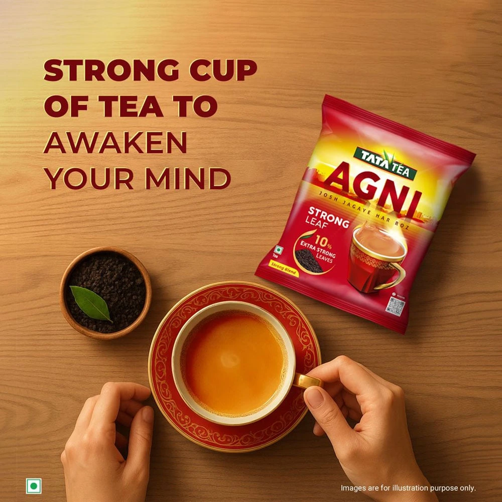 Tea Agni Strong Blend with 10% Extra Strong Leaves