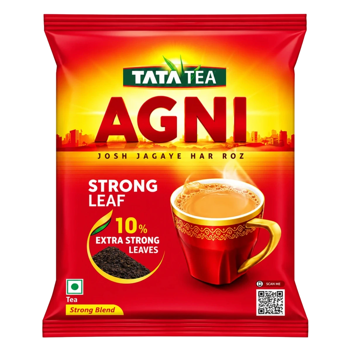 Tea Agni Strong Blend with 10% Extra Strong Leaves