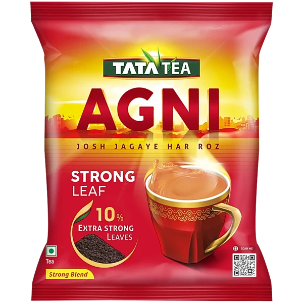 TATA Tea Agni Strong Blend, With 10% Extra Strong Leaves