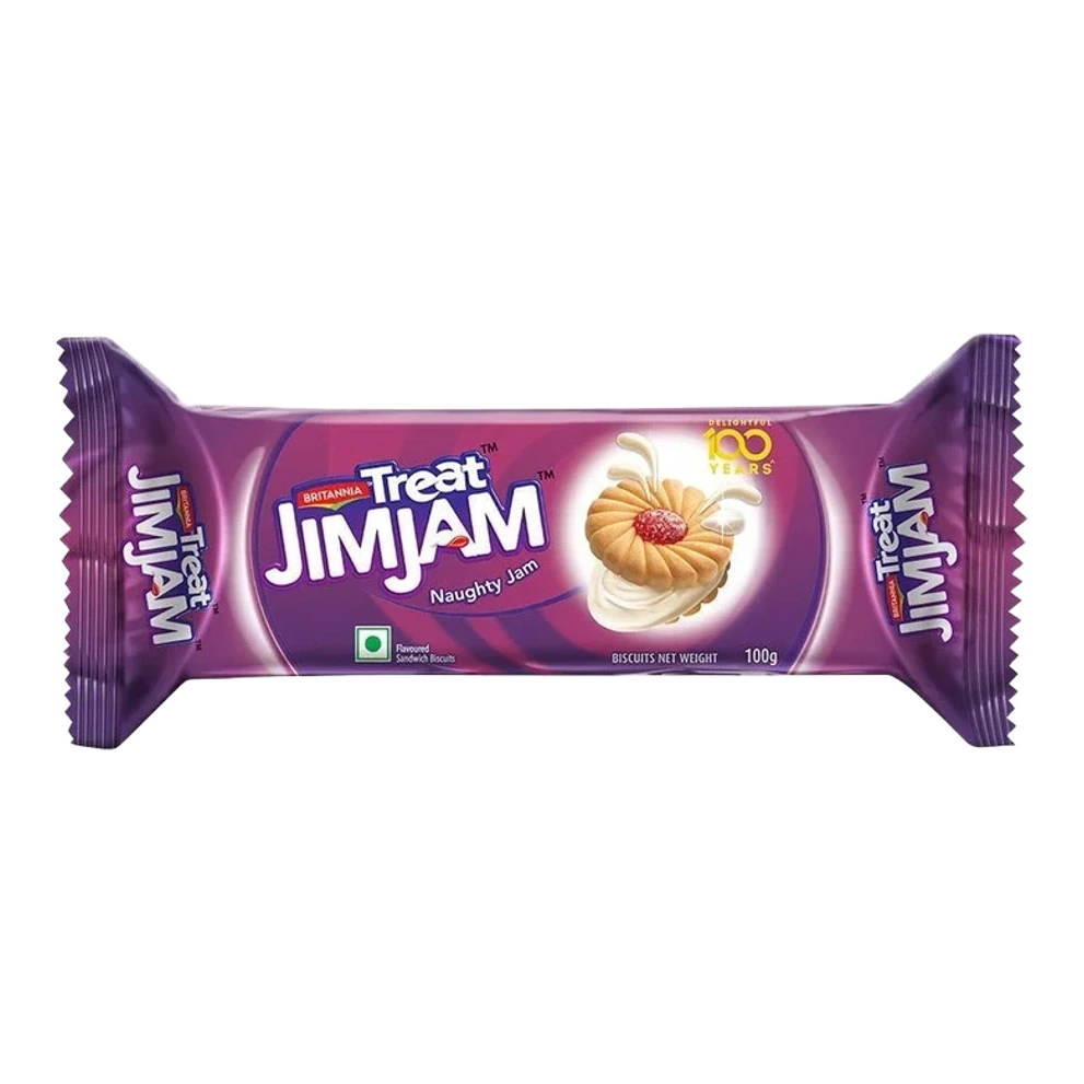 Treat Jim Jam Sandwich Creme Biscuits