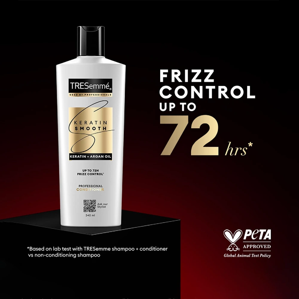 Keratin + Argan Oil Smooth Professional Conditioner
