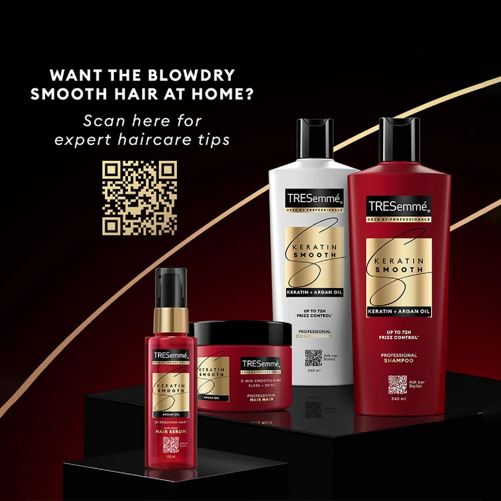 Keratin + Argan Oil Smooth Professional Conditioner