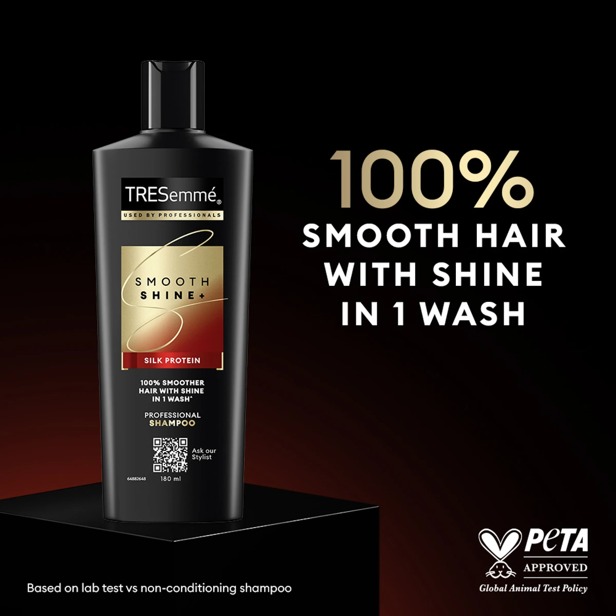 Smooth Shine+ Shampoo with Silk Protein