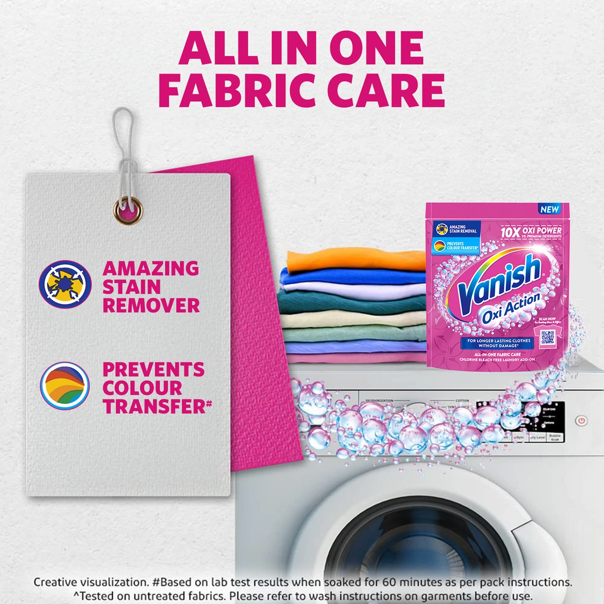Oxi Action Fabric Stain Remover