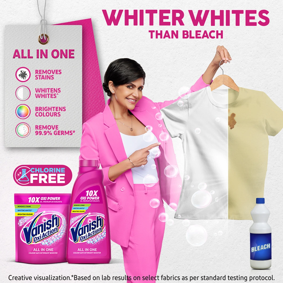 Oxi Action Fabric Stain Remover
