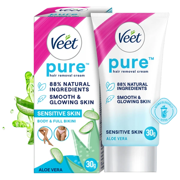 Veet Aloe Vera Sensitive Skin Hair Removal Cream