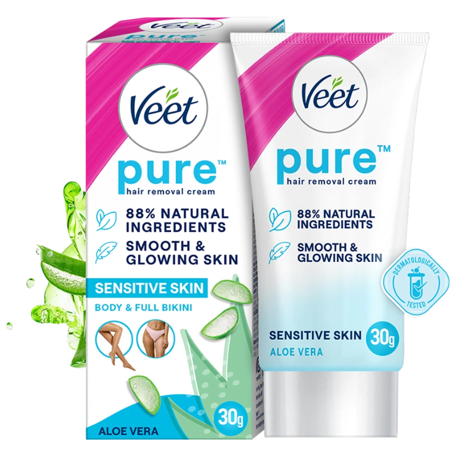 Aloe Vera Sensitive Skin Hair Removal Cream