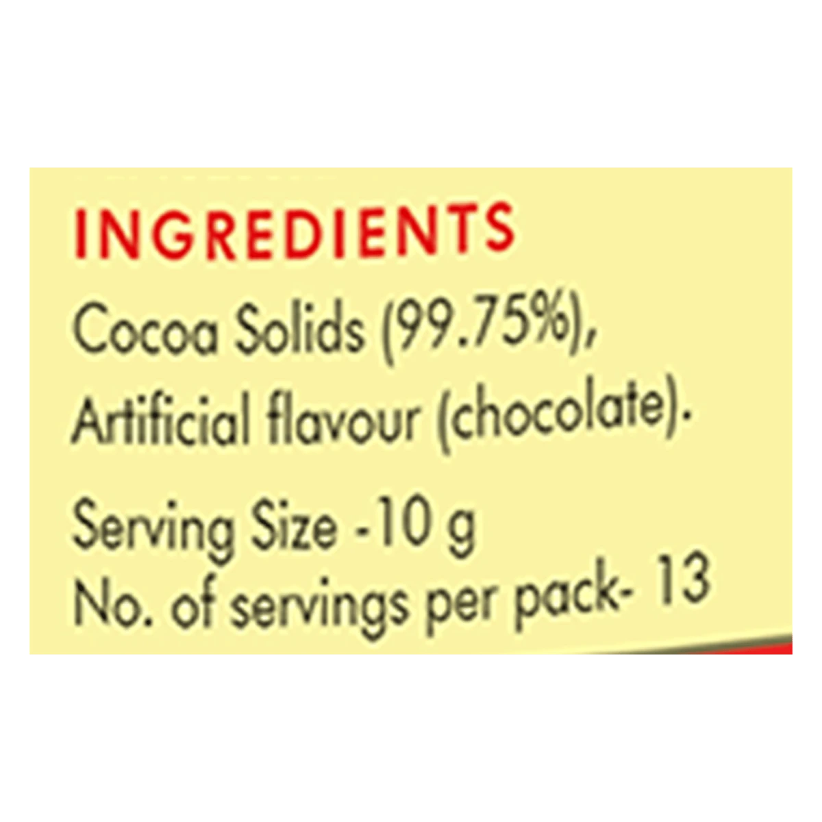Unsweetened Cocoa Powder