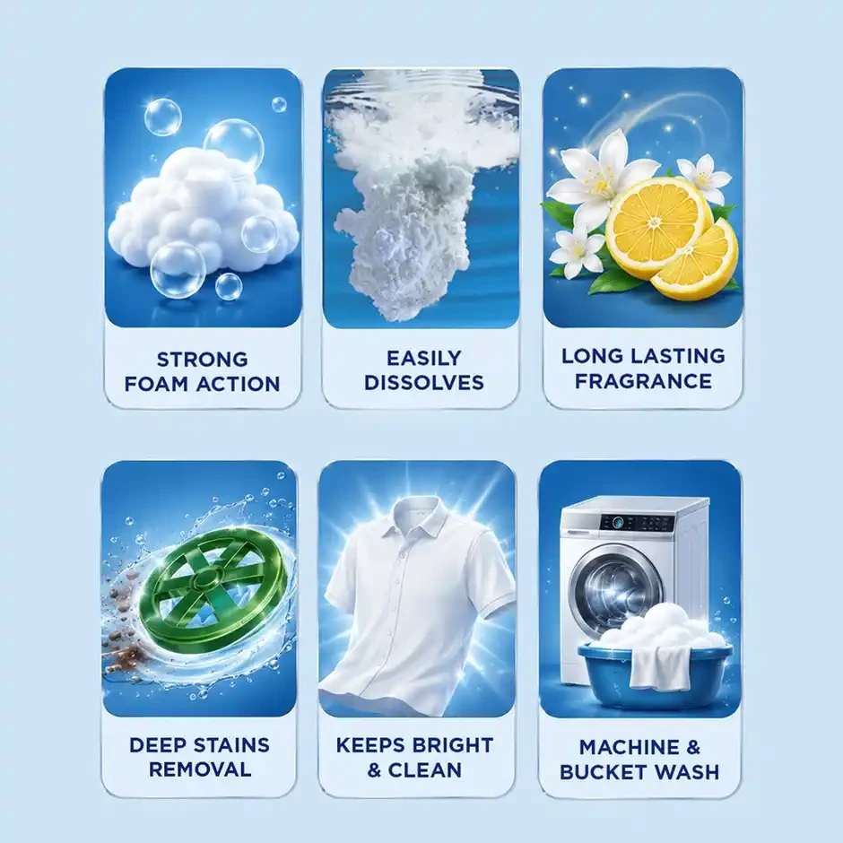 Active 2 in 1 Detergent Powder
