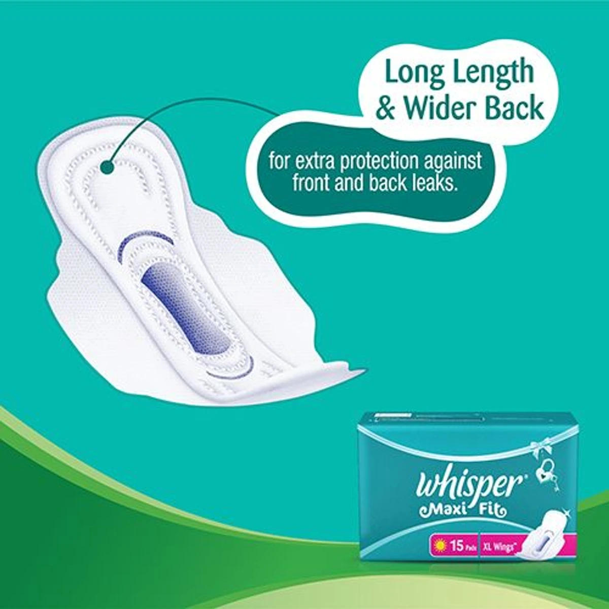 Maxi Fit L+ Wings Sanitary Pads