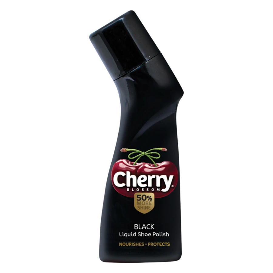 Blossom Black Liquid Shoe Polish
